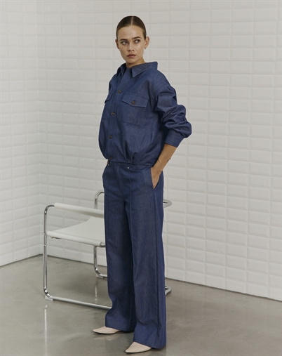 With Black - WBLVictoria Indigo Jakke - Indigo Rise